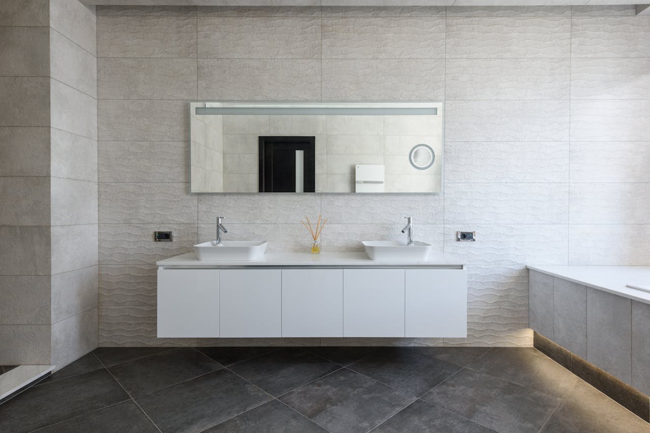 services-04 Elegant bathroom with minimalist design and modern fixtures.